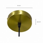 Chalayan Modern  Double-layered Striped Glass Pendant Light