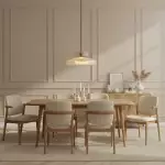 Chalayan Modern  Double-layered Striped Glass Pendant Light