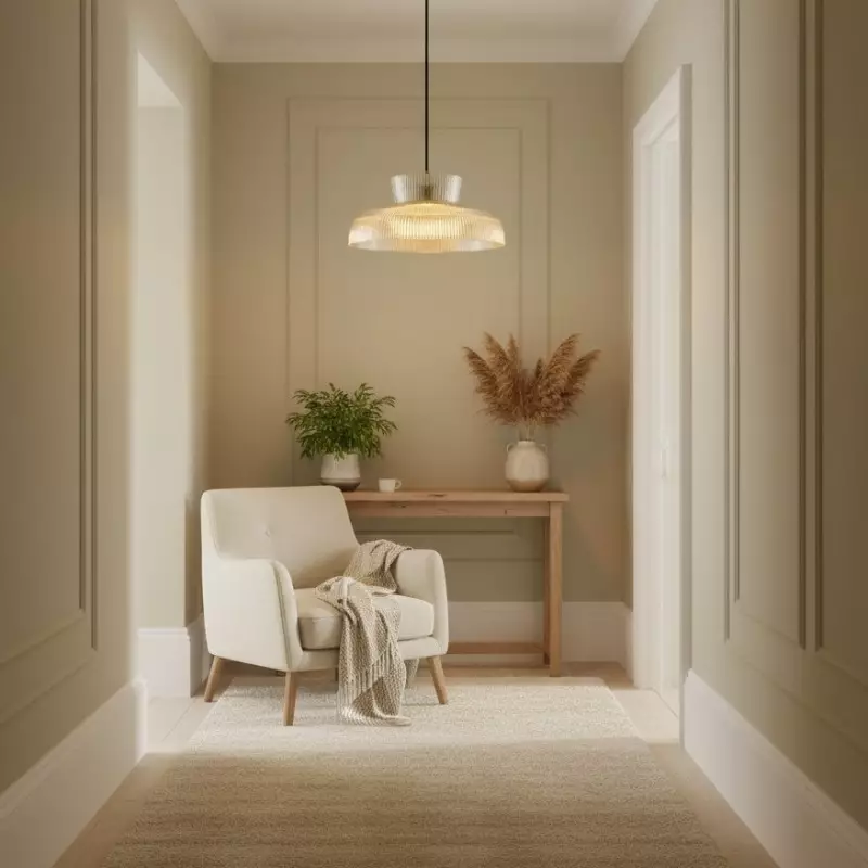 Chalayan Modern  Double-layered Striped Glass Pendant Light