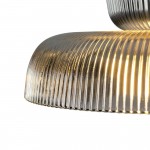 Chalayan Modern  Double-layered Striped Glass Pendant Light