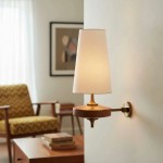 Ondine Modern Linen Fabric Shade Wall Sconce