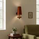 Nyxara Vintage  Fabric Tapered Shade Wall Sconce
