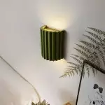 Pranavi Modern Bundle Ribbed Fluted Resin Wall Sconce