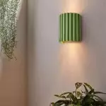 Pranavi Modern Bundle Ribbed Fluted Resin Wall Sconce