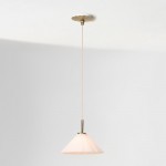 Pyrinxel Industrial Modern Metal Bell Shade Pendant Light