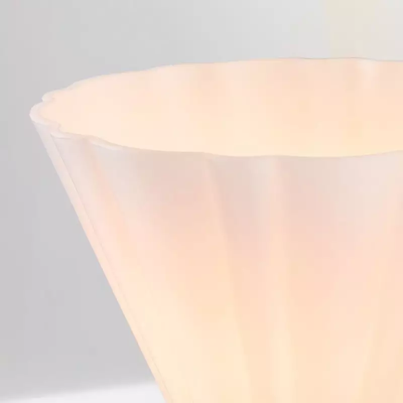 Jaxlynth Modern Rotatable Milk Glass Cone Sconce