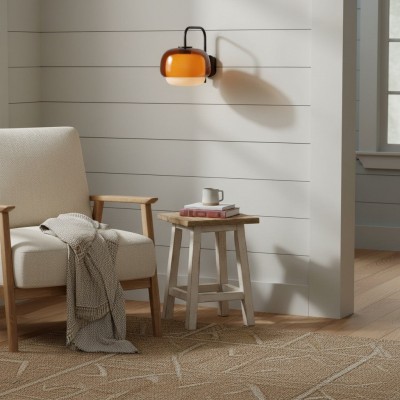 Jovynth Nordic Colorful Double-Layered Glass Wall Sconce