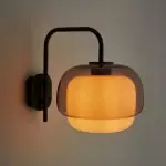 Jovynth Nordic Colorful Double-Layered Glass Wall Sconce