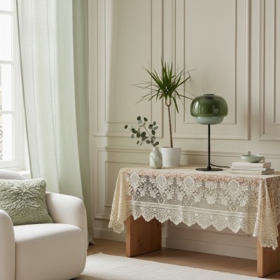 Xyndrae Modern Nordic Double-Layered Tinted Glass Table Lamp