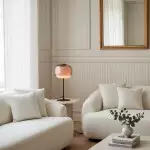 Xyndrae Modern Nordic Double-Layered Tinted Glass Table Lamp