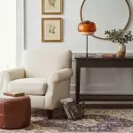 Xyndrae Modern Nordic Double-Layered Tinted Glass Table Lamp