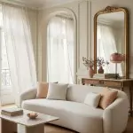 Xyndrae Modern Nordic Double-Layered Tinted Glass Table Lamp