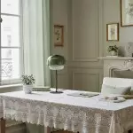 Xyndrae Modern Nordic Double-Layered Tinted Glass Table Lamp