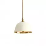 Pyrinxel Industrial Modern Metal Bell Shade Pendant Light
