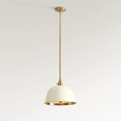 Pyrinxel Industrial Modern Metal Bell Shade Pendant Light