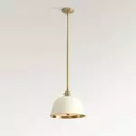 Pyrinxel Industrial Modern Metal Bell Shade Pendant Light
