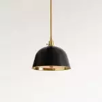 Pyrinxel Industrial Modern Metal Bell Shade Pendant Light
