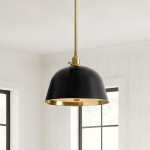Pyrinxel Industrial Modern Metal Bell Shade Pendant Light