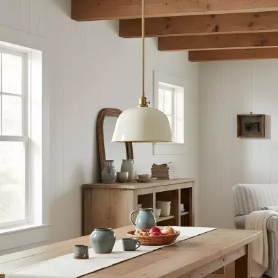 Pyrinxel Industrial Modern Metal Bell Shade Pendant Light