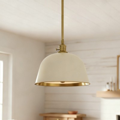 Pyrinxel Industrial Modern Metal Bell Shade Pendant Light