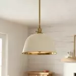 Pyrinxel Industrial Modern Metal Bell Shade Pendant Light