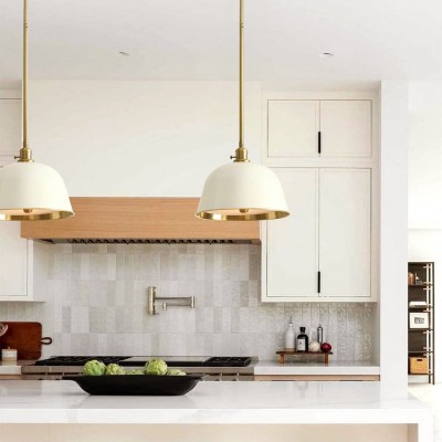 Pyrinxel Industrial Modern Metal Bell Shade Pendant Light