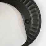 Pyrvyn Mid-Century Modern Milk Glass Shade Wall Sconce