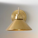 Kalevipoeg Modern Farmhouse Cone Shade Wall Sconce