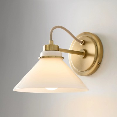 Kalevipoeg Modern Farmhouse Cone Shade Wall Sconce