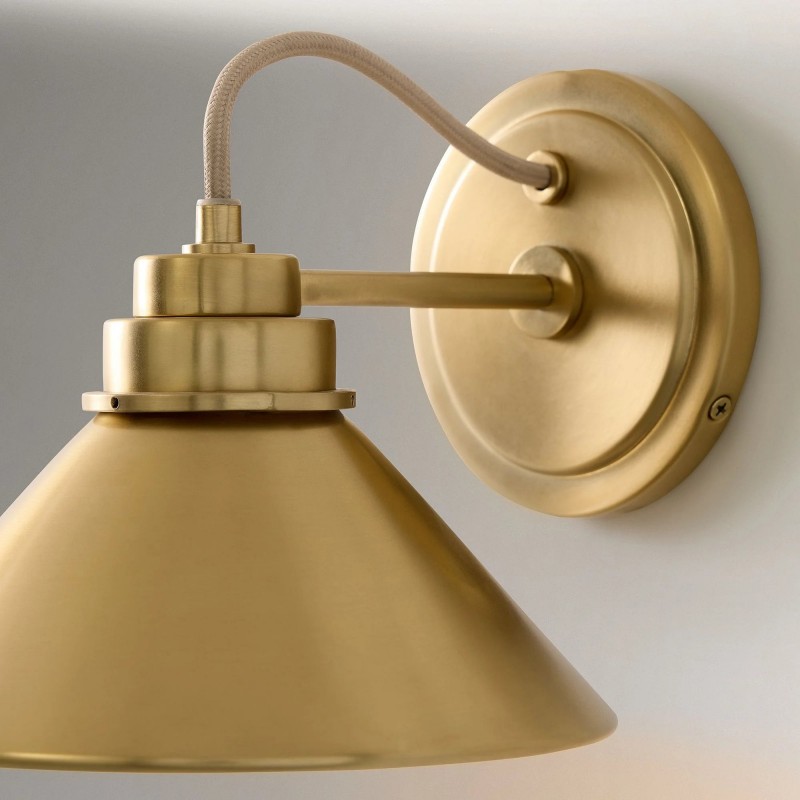 Kalevipoeg Modern Farmhouse Cone Shade Wall Sconce