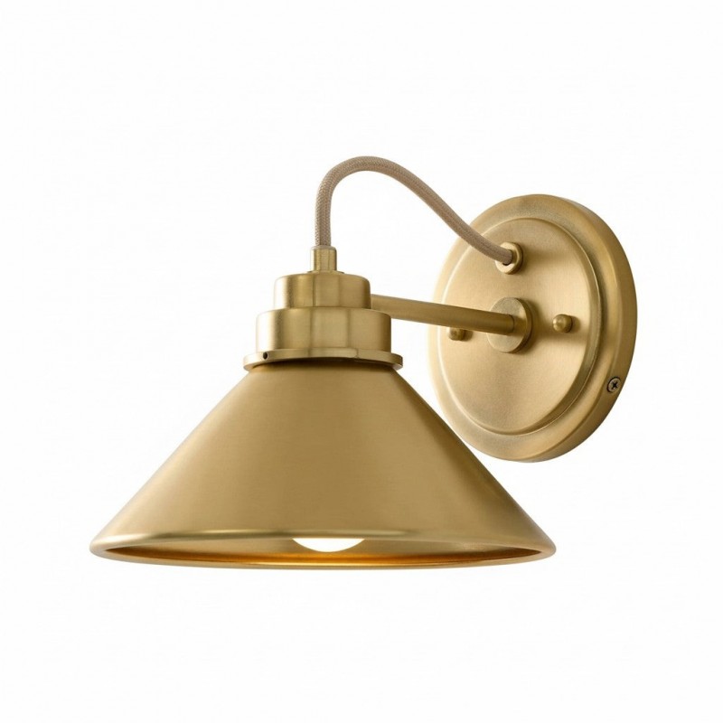 Kalevipoeg Modern Farmhouse Cone Shade Wall Sconce