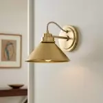 Osman Vintage Fabric Linen Wall Sconce