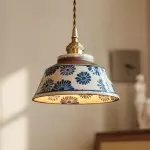 Balthazar Japanese Lantern - Shaped White Glass Pendant Light