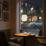 Balthazar Japanese Lantern - Shaped White Glass Pendant Light