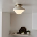 Caius Modern Simple Bowl Shape Ceiling Light
