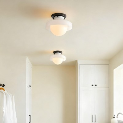 Caius Modern Simple Bowl Shape Ceiling Light