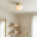 Drilon Modern Simple Bowl Shape Ceiling Light