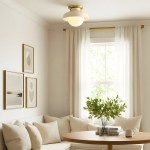 Drilon Modern Simple Bowl Shape Ceiling Light