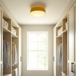 Eulogia Modern Vibrant Yellow Iron Ceiling Light