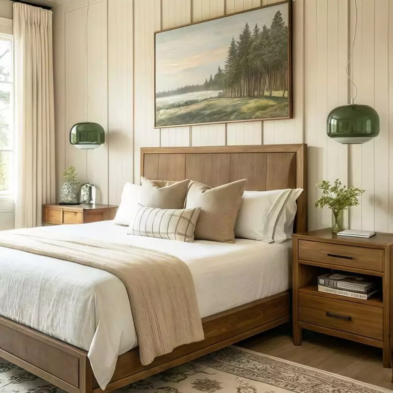 Vexlynn Scandinavian Round Dual-Layer Tinted Glass Pendant Light