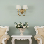 Osman Vintage Fabric Linen Wall Sconce