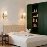 Osman Vintage Fabric Linen Wall Sconce