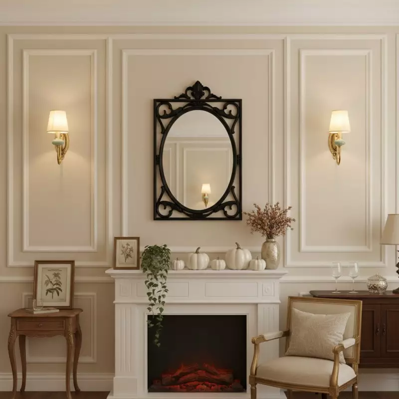 Osman Vintage Fabric Linen Wall Sconce