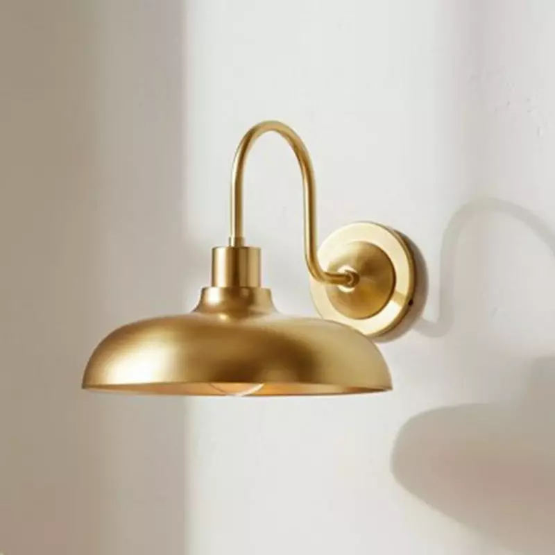 Gwydion Modern Farmhouse Dome Exterior Wall Light