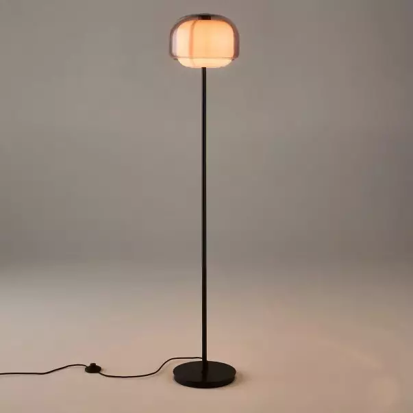 Eulalie Nordic Artistic Round Glass Floor Lamp