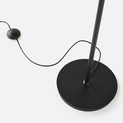 Eulalie Modern Artistic Round Glass Floor Lamp