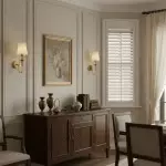 Callan Natural Curved Arm Fabric Gold Wall Sconce