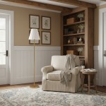 Eadweard Modern Cone White Linen Floor Lamp