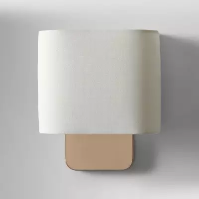 Ondine Modern Linen Fabric Shade Wall Sconce