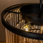 Guinevere Vintage Luxury Tiered Round Crystal Chandelier